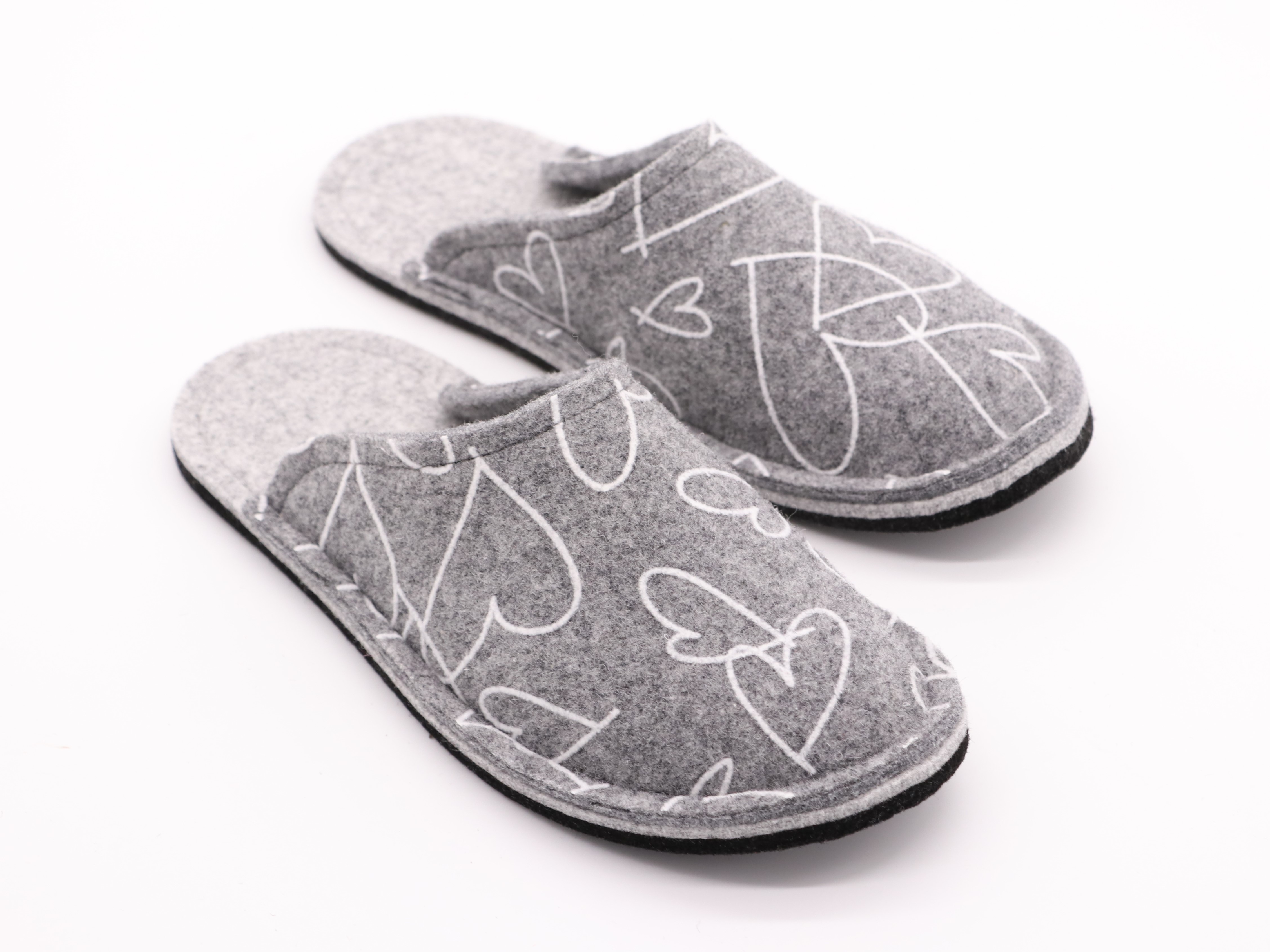 Pantoffel MAMI grau